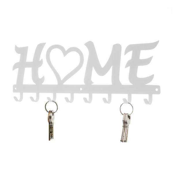 Wieszak ścienny Home biały - Intesi